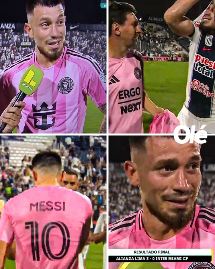 mk体育app-利马联盟球员谈与梅西换球衣：这是梦想成真，他是我的偶像